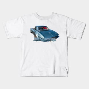 1964 Chevrolet Corvette Stingray Coupe Kids T-Shirt